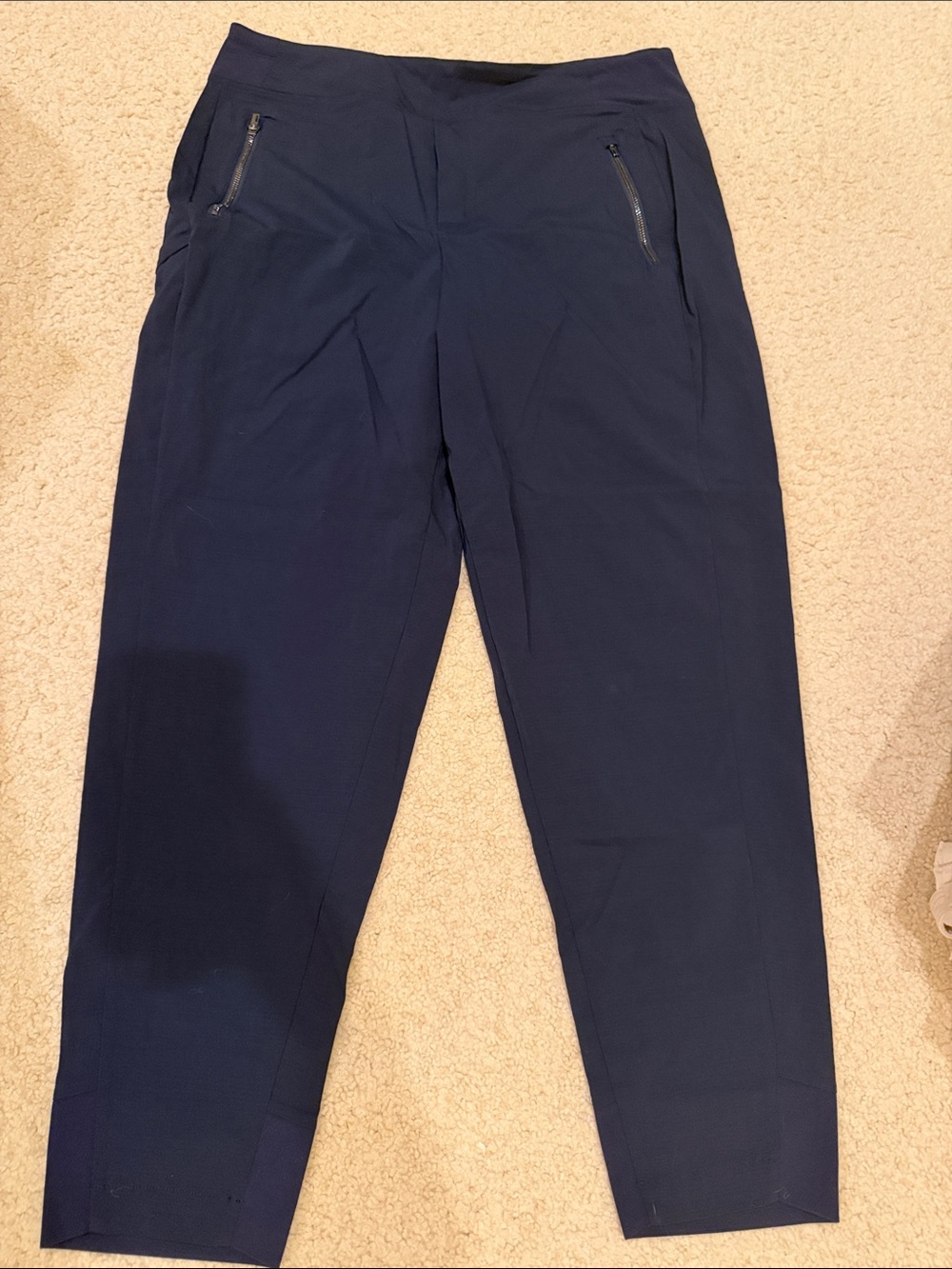 Women’s Athleta Brooklyn Navy Zip-Pocket Joggers